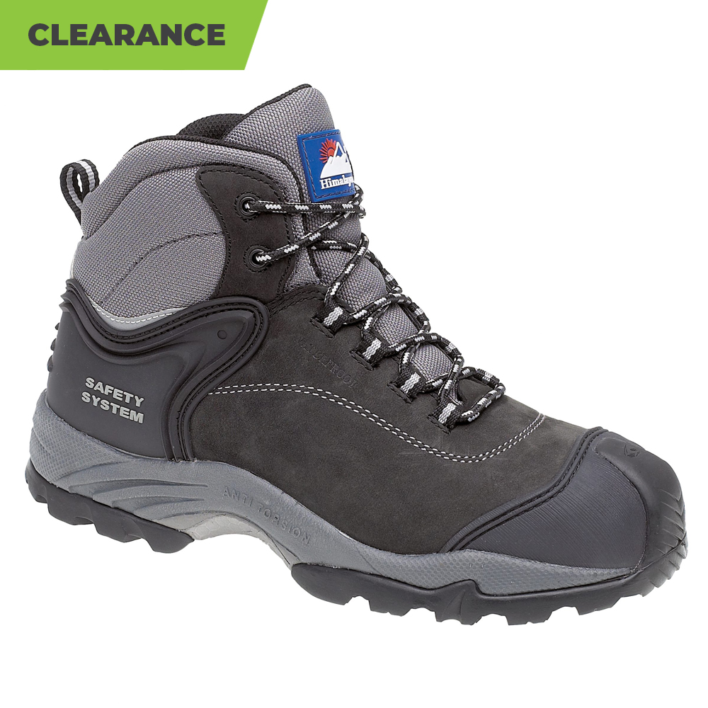 Himalayan 4103 Gravity2 Nubuck Waterproof Composite Black Safety Boot 06