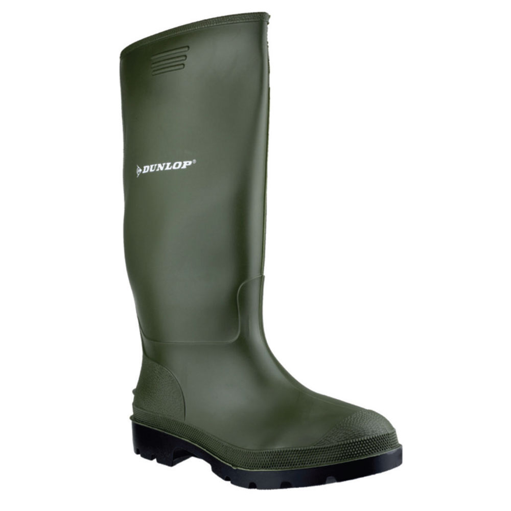 Dunlop 380VP Non-safety Pricemaster Wellington - Green - 03