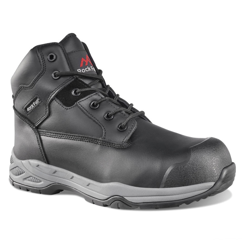 Rock Fall RF440A Flint Hiker Boot - Black - 06