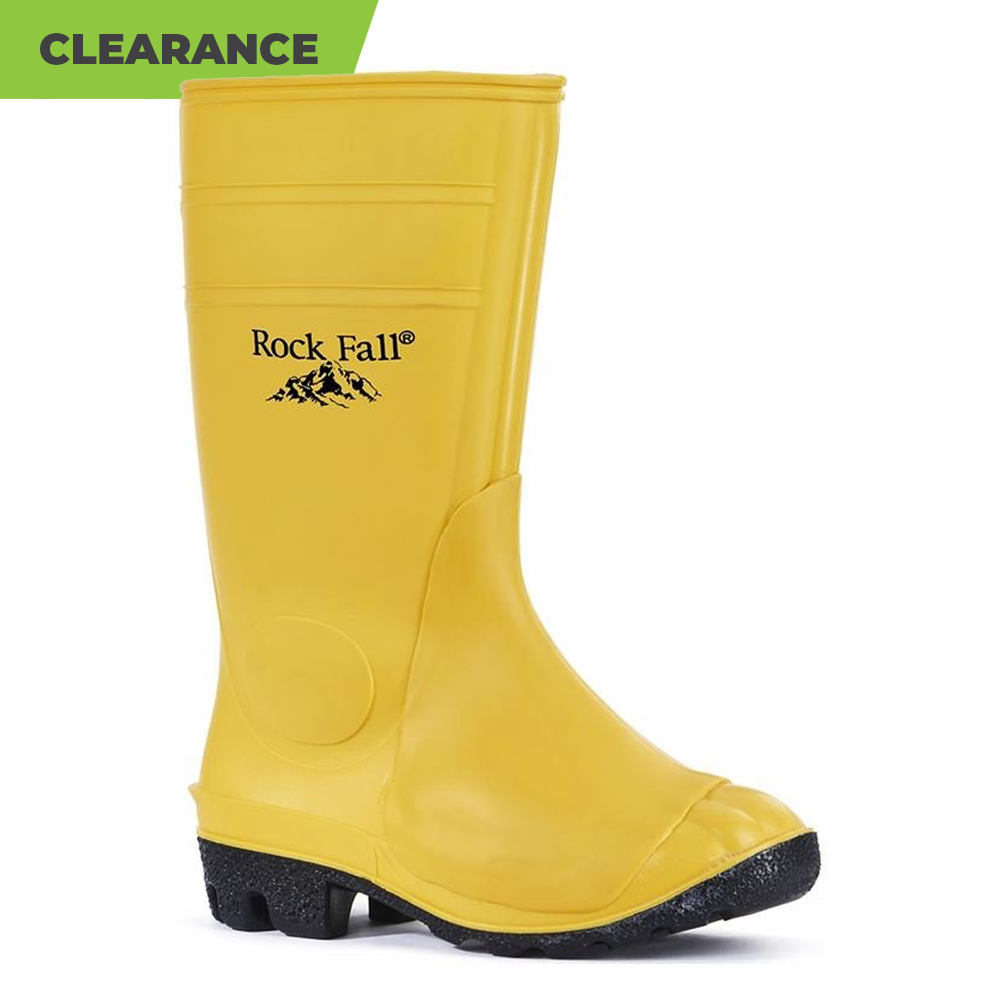 Rock Fall RF210 Swill Powerjet Protection Safety Wellington - Yellow - 08