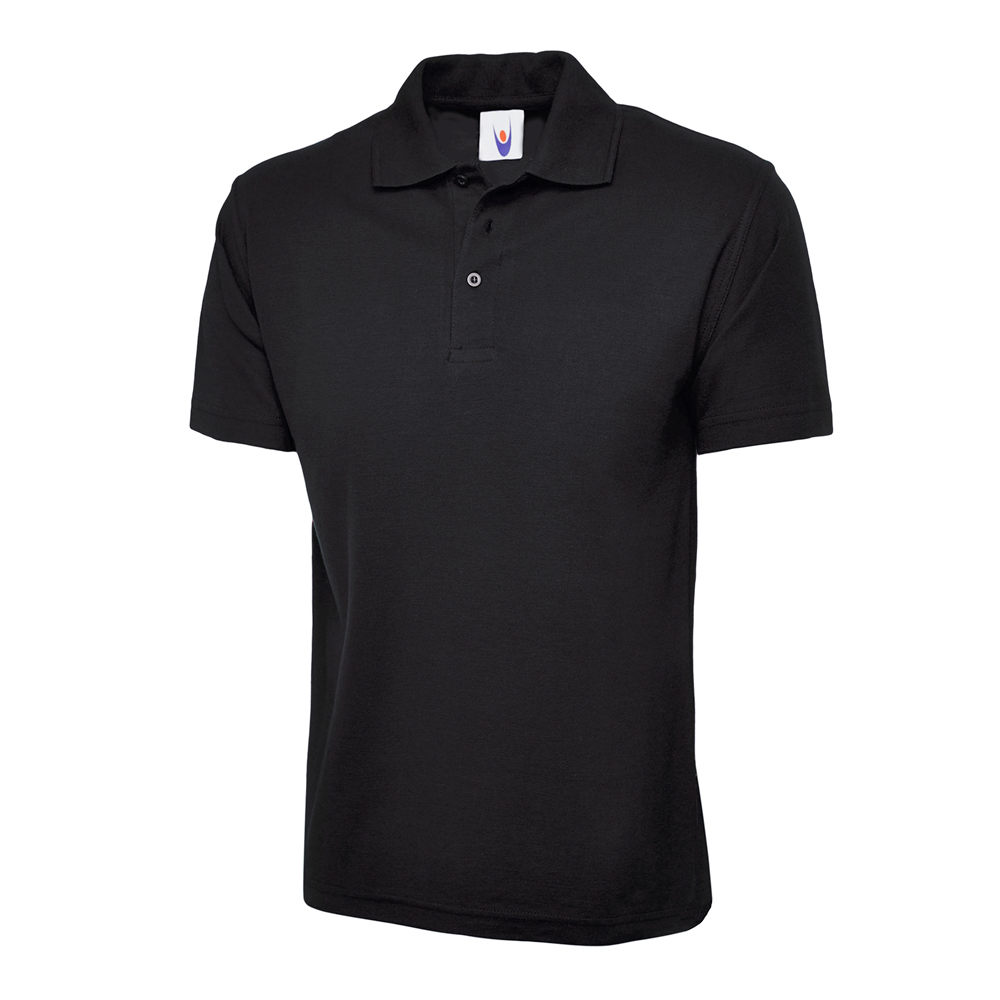 Uneek UC101 Classic Poloshirt - Black - XS