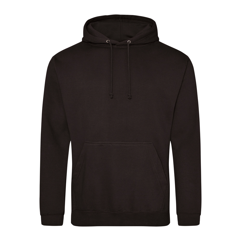 AWDis JH001 College Hoodie - Jet Black - XS