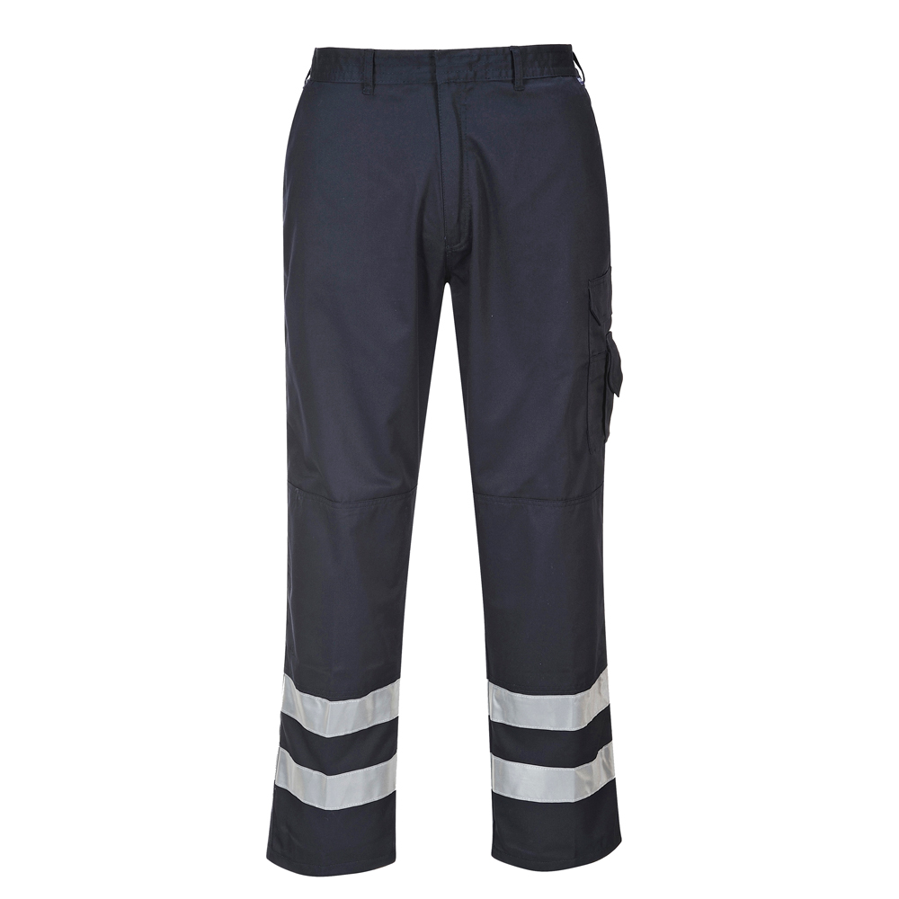 Portwest S917 Iona Safety Combat Trousers - Navy - Small