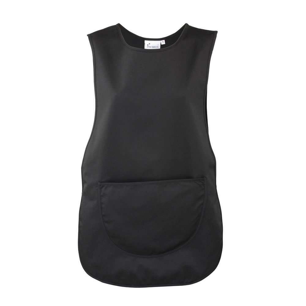 Premier PR171 Women's Pocket Tabard - Black - Small