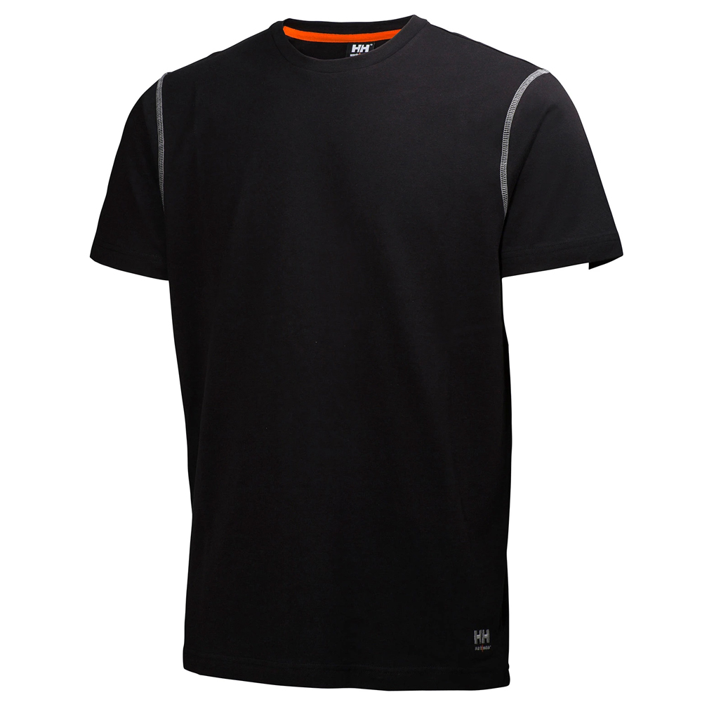 Helly Hansen 79024 Oxford T-Shirt - Black - Small