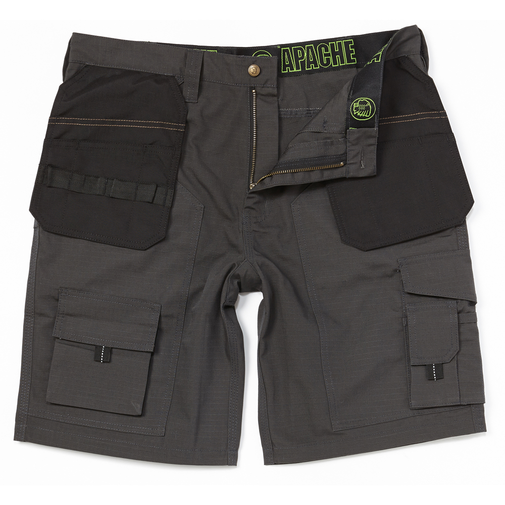 Apache APKHT Holster Work Shorts - Grey/Black - 30