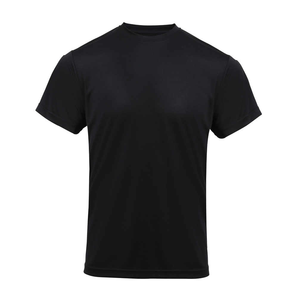 Premier PR649 Chef's Coolchecker T-shirt - Black - XS