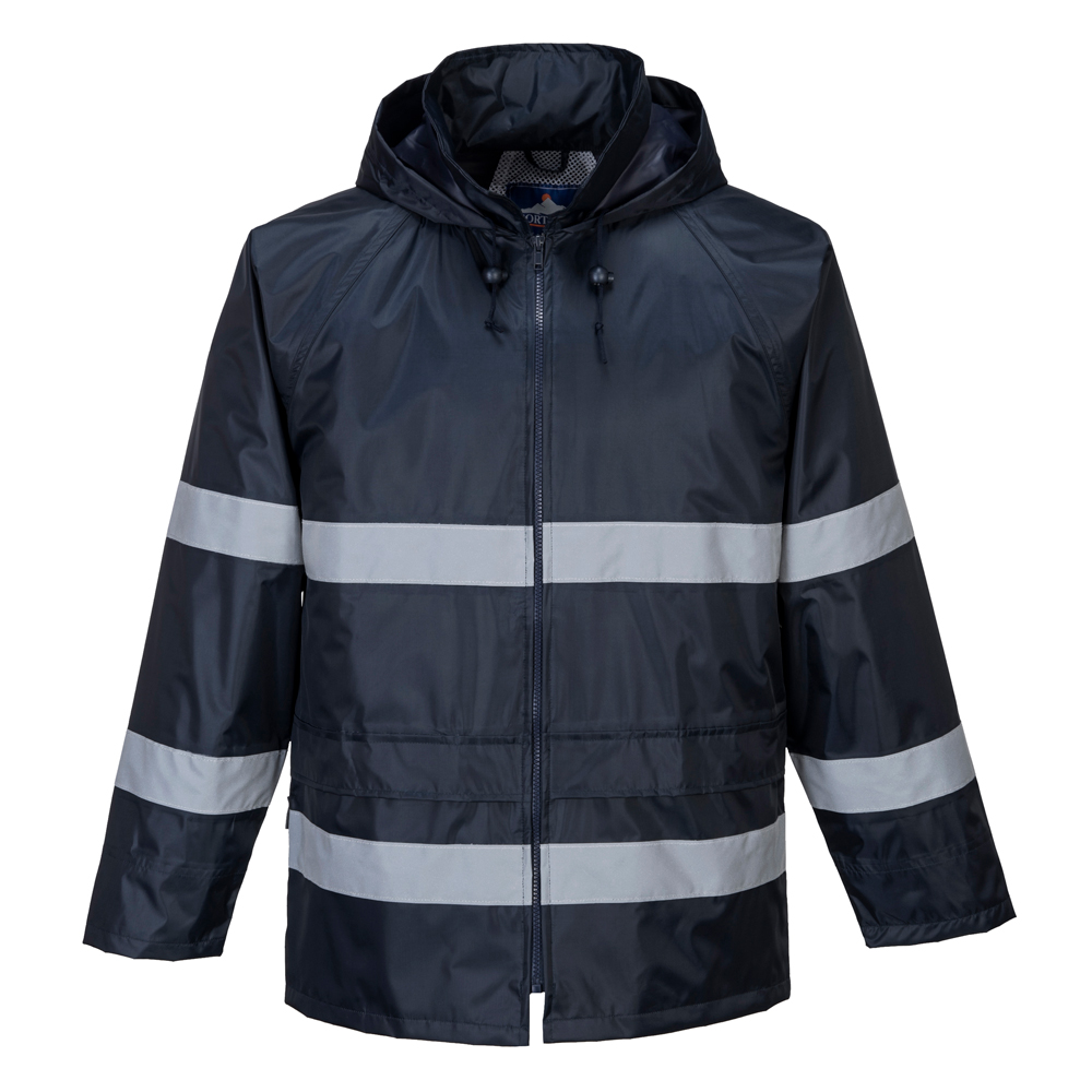 Portwest F440 Iona Classic Rain Jacket - Navy - Small