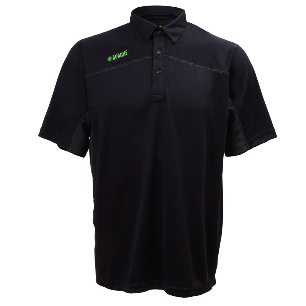 Apache Langley Poloshirt - Black - Medium