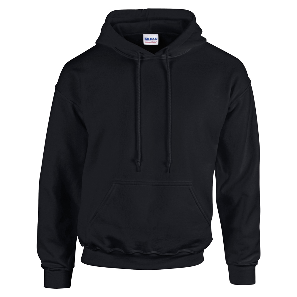 Gildan GD057 Heavy Blend Hoodie - Black - S