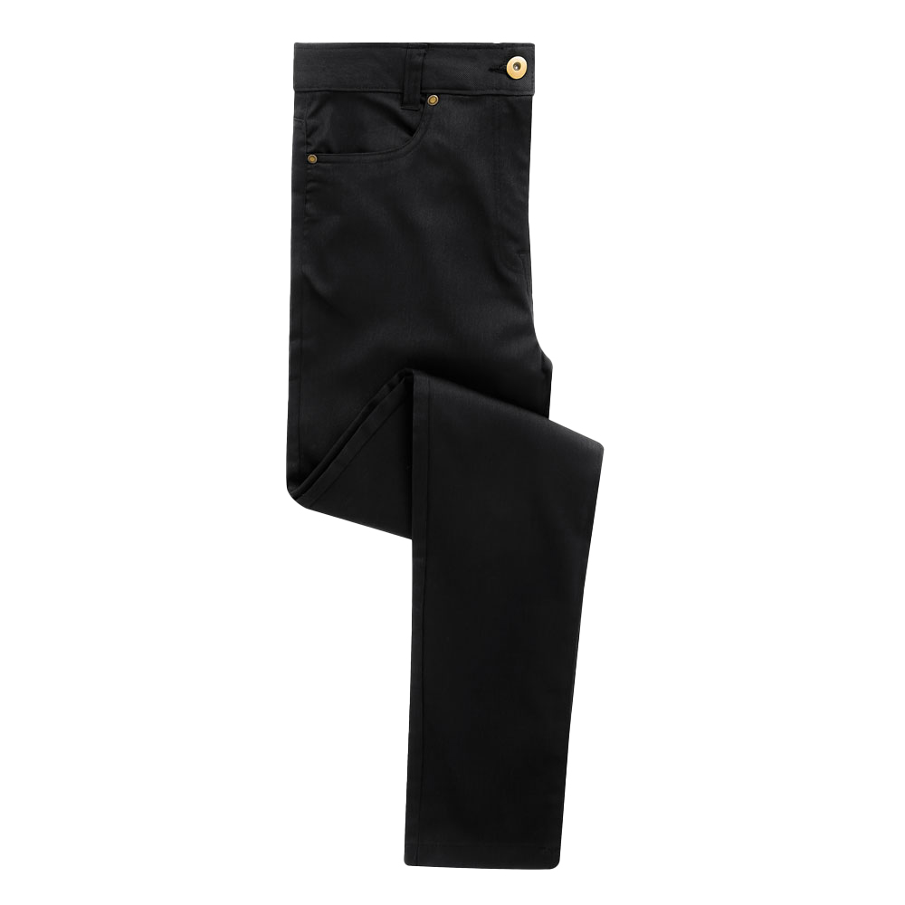 Premier PR570 Womens Performance Chino Jeans - Black - 08R