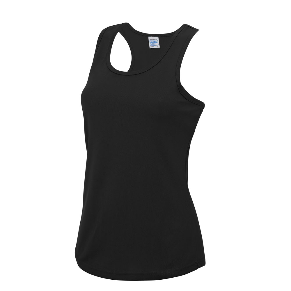 AWDis JC015 Womens Cool Vest - Jet Black - 08