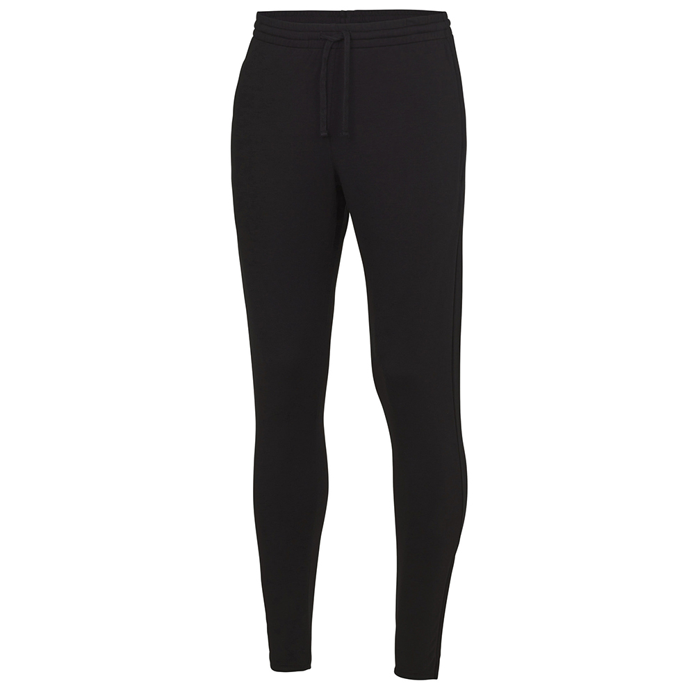 AWDis JC082 Cool Tapered Jog Pants - Jet Black - Small