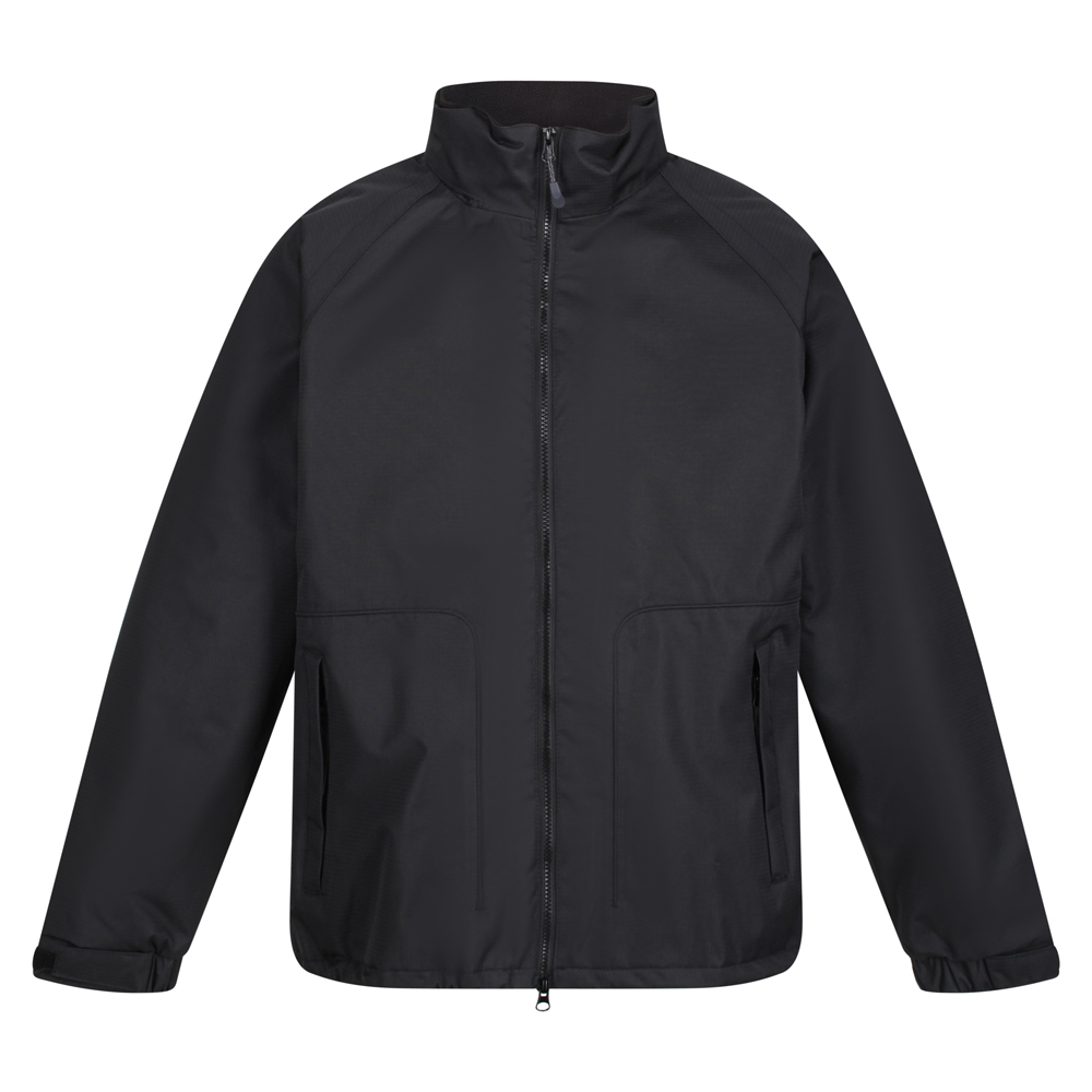 Regatta TRA301 Hudson Fleece Lined Jacket - Black - Small