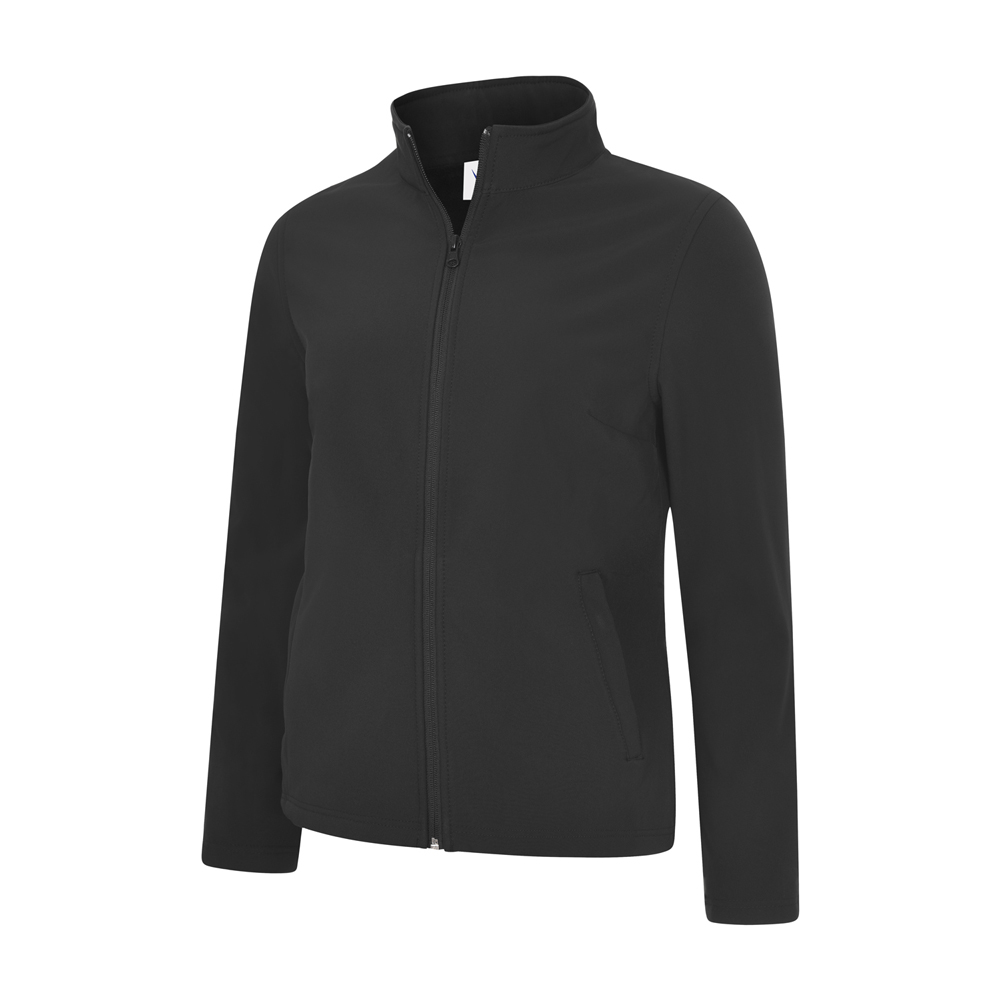 Uneek UC613 Women's Classic Softshell Jacket - Black - 8