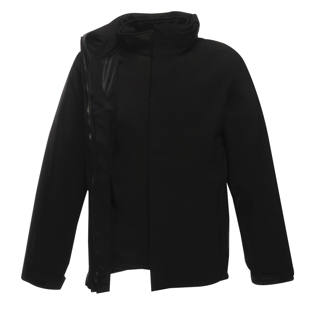 Regatta TRA143 Kingsley Stretch 3-1 Jacket - Black - Small