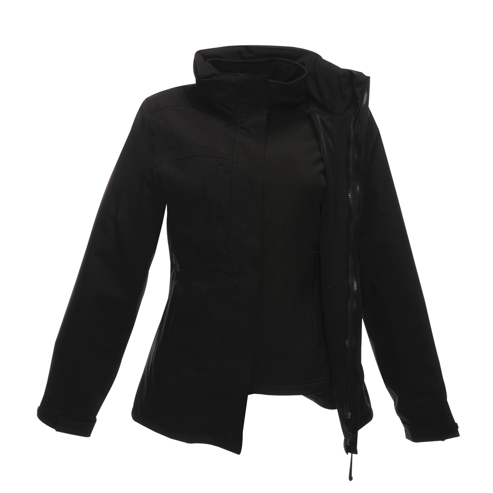 Regatta TRA144 Women's Kingsley Stretch 3-1 Jacket - Black - 10