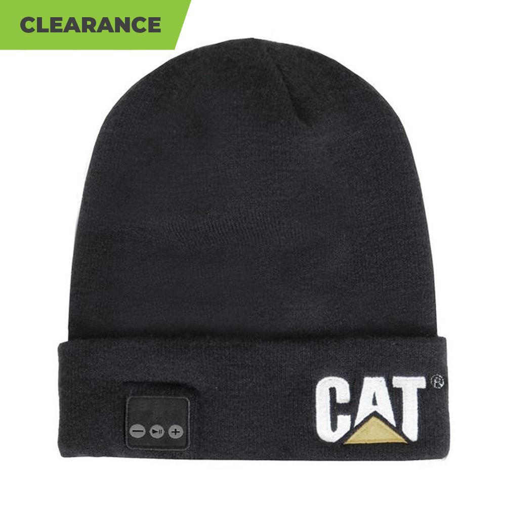 Caterpillar Bluetooth Beanie Hat - Black