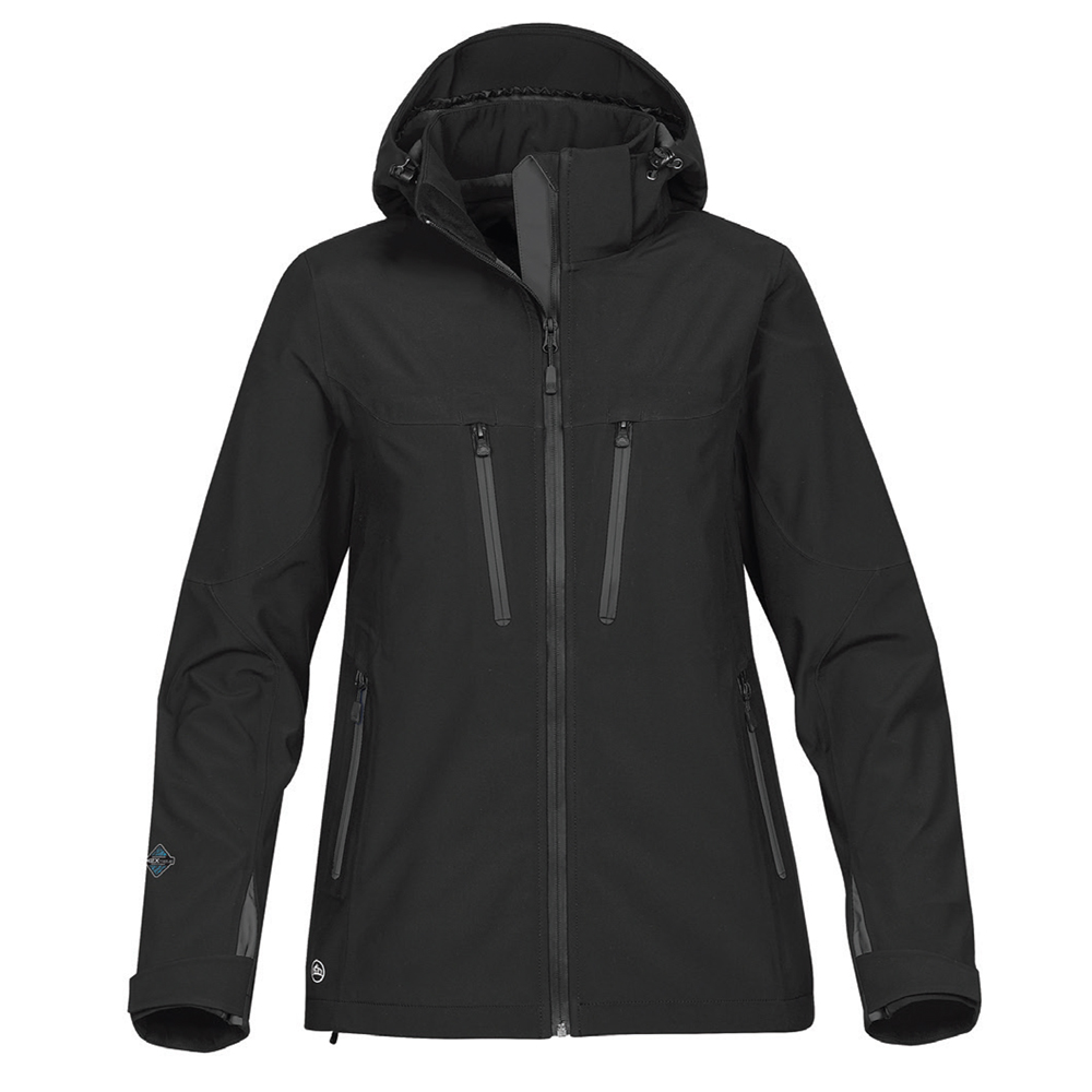 Stormtech ST012 Patrol Technical Women's Softshell Jacket - Black - 10