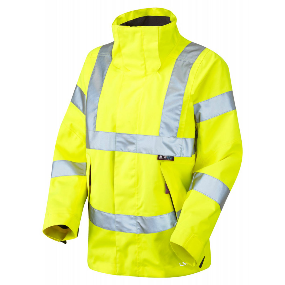 Leo JL04 Rosemoor Women's Breathable Jacket - Hi Viz Yellow - 08