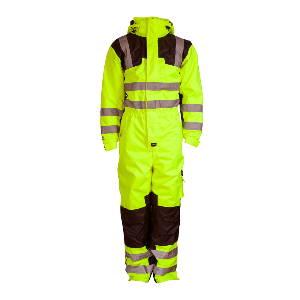 Elka 088000R Thermal Coverall - Hi Viz Yellow - Small