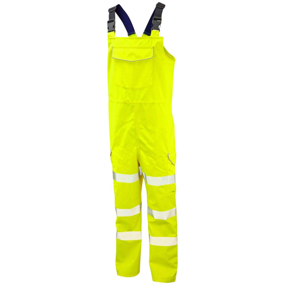 Leo BB01 Northam Bib & Brace - Hi Viz Yellow - Small