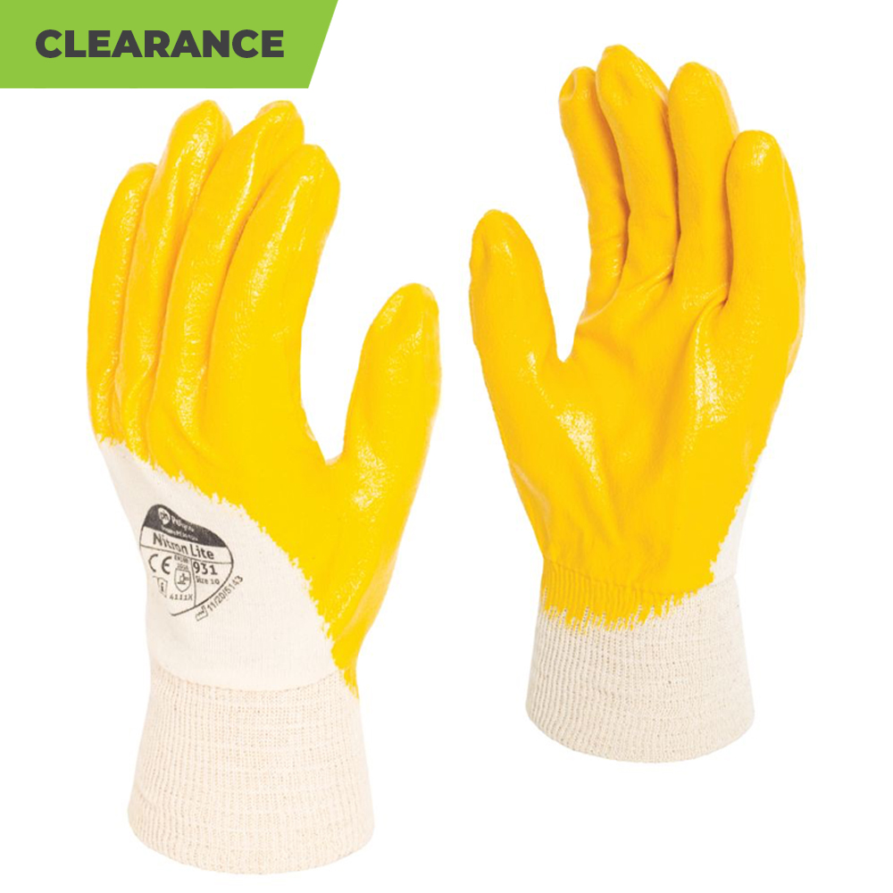 Polyco 931 Nitron Lite Light Duty Nitrile Coated Glove - 7