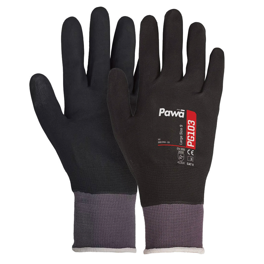 Pawa PG103 Breathable Fully Coated Glove - 7