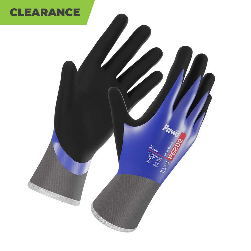 Pawa PG202 Oil-Resistant Gloves - 8