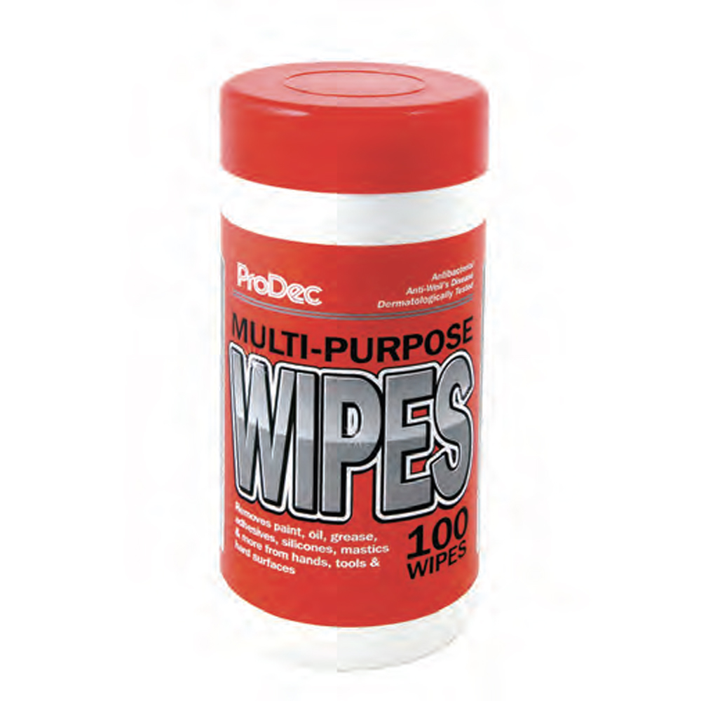 ProDec PIHW1C Industrial Wipes - Tub of 100 wipes