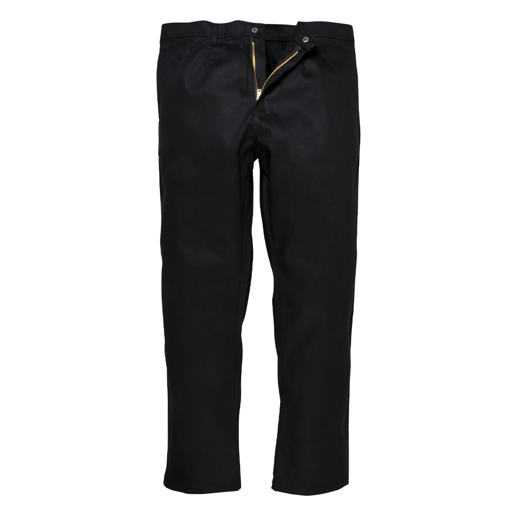 Portwest BZ30 FR Bizweld Trousers - Black - Small