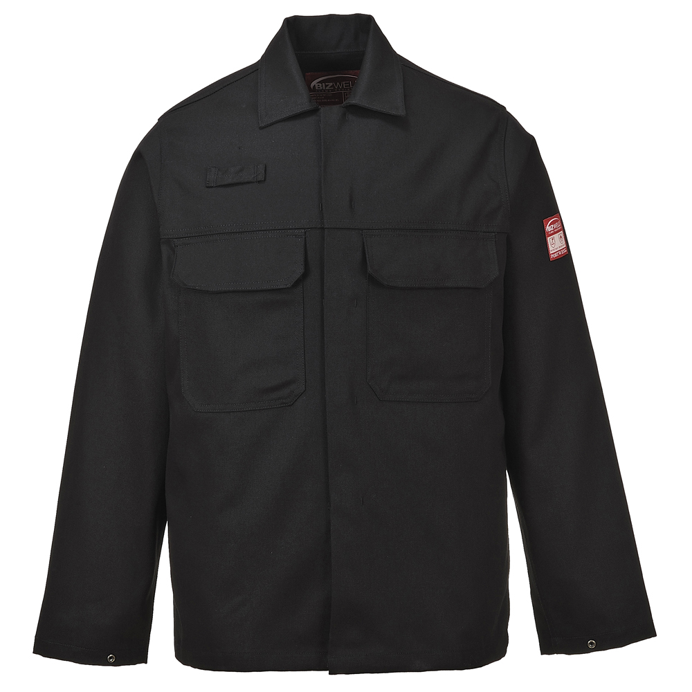 Portwest BIZ2 Bizweld Jacket - Black - Small