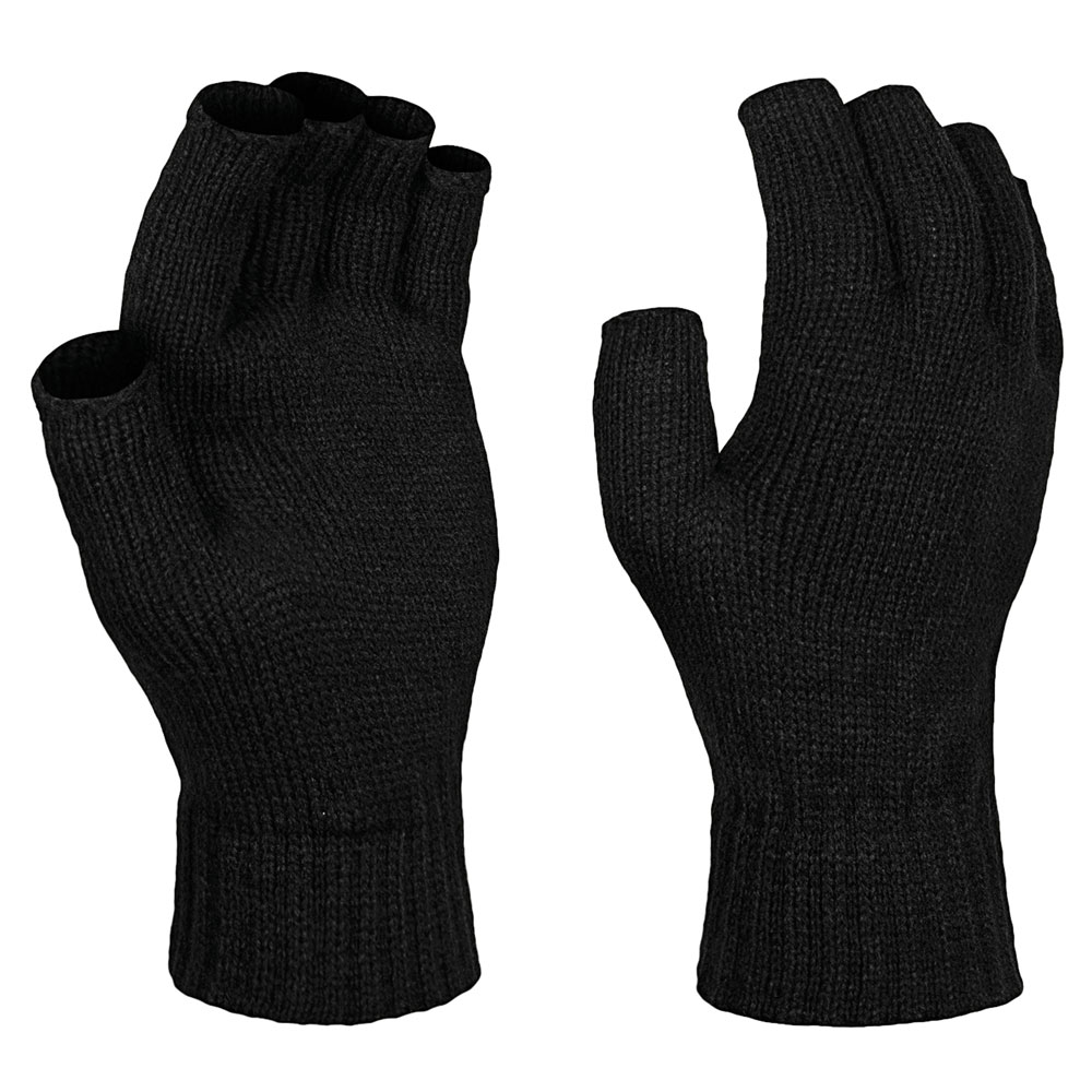 Regatta TRG202 Fingerless Mitts - Black