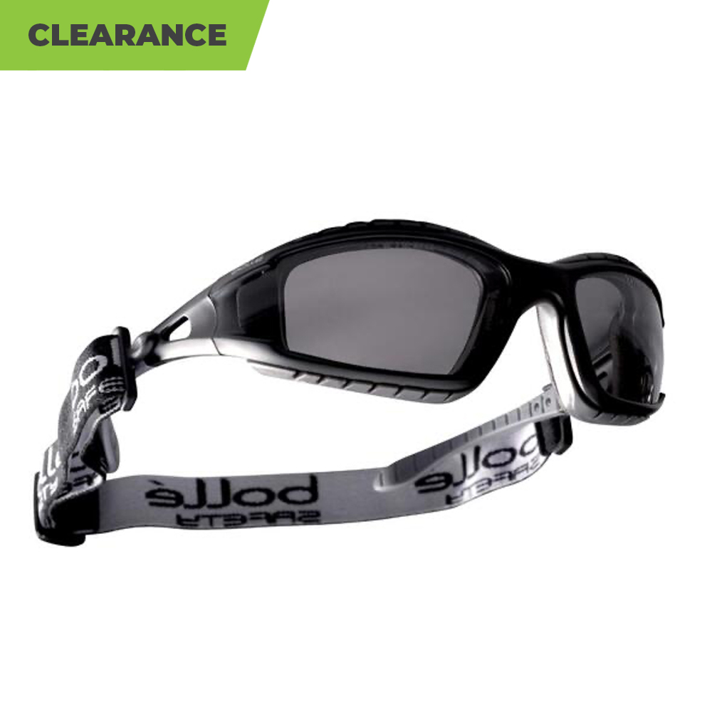 Bolle Tracker II Hybrid Safety Spectacle - Tinted lens, K & N Rated